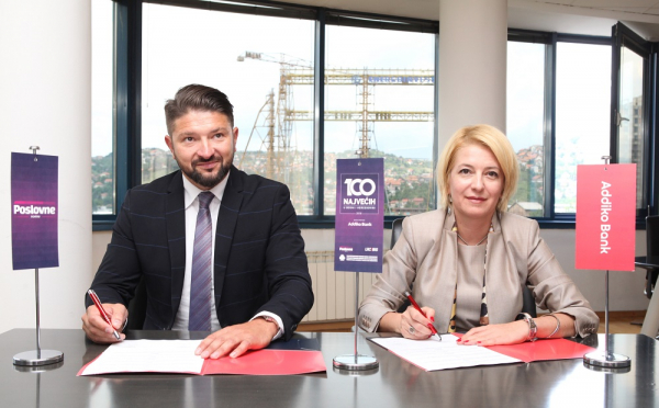 Addiko Bank BiH - Glavni partner projekta “100 NAJVEĆIH U BiH ...